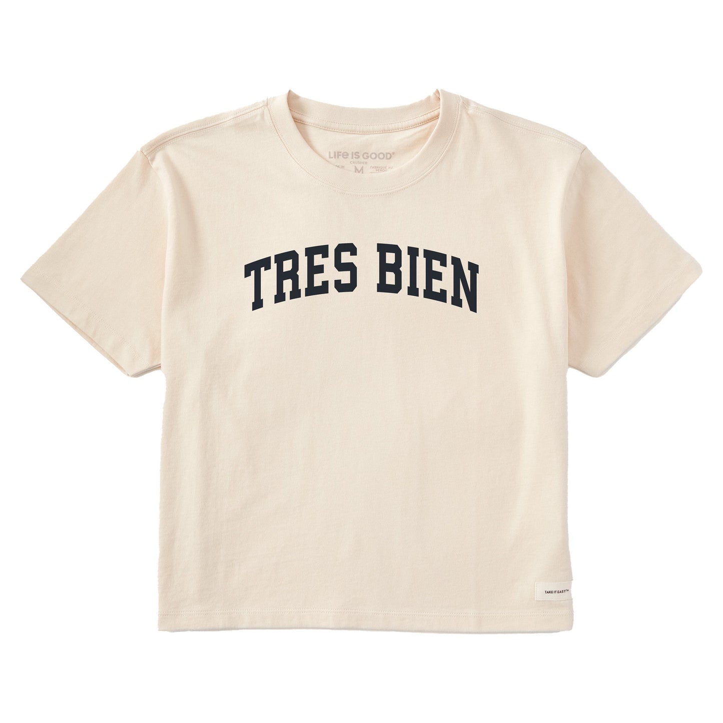 Women's Tres Bien Arch Short Sleeve Crusher Boxy Tee
