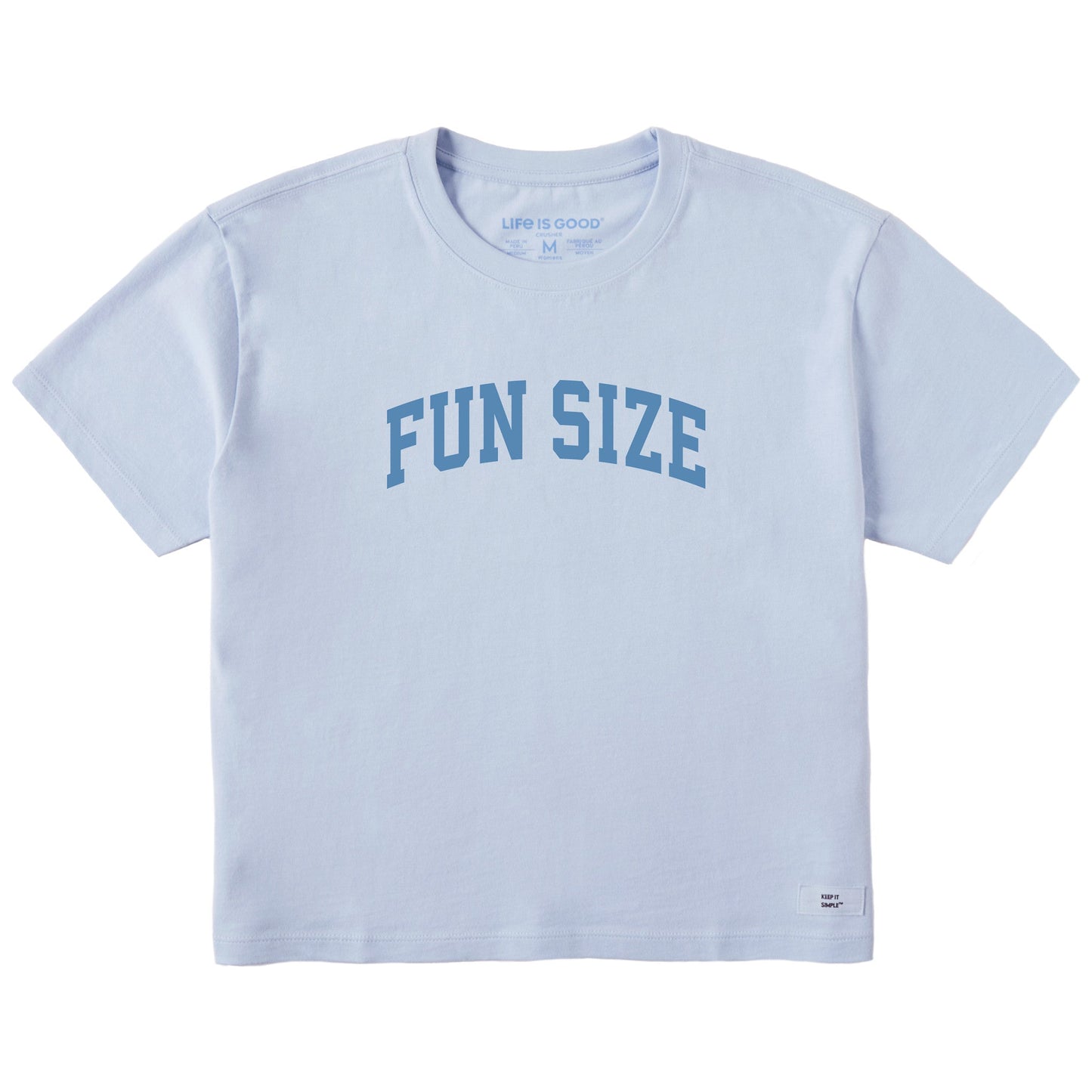 Women's Fun Size Arch Short Sleeve Crusher Boxy Tee