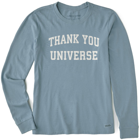 Women's Thank You Universe Arch Long Sleeve Crusher Tee