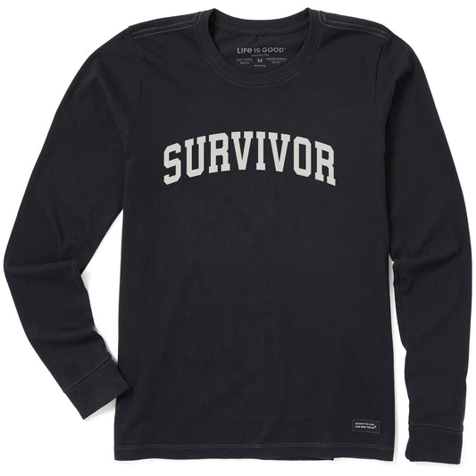 Women's Survivor Arch Long Sleeve Crusher Tee