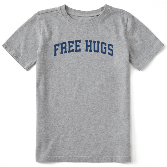 Kids Free Hugs Arch Short Sleeve Crusher Tee