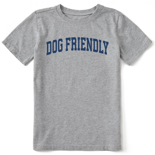 Kids Dog Friendly Arch Short Sleeve Crusher Tee