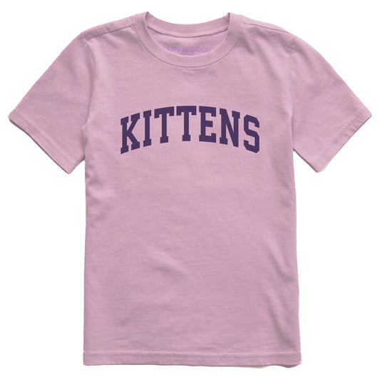 Kids Kittens Arch Short Sleeve Crusher Tee