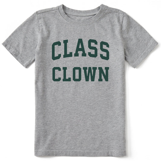 Kids Class Clown Arch Short Sleeve Crusher Tee
