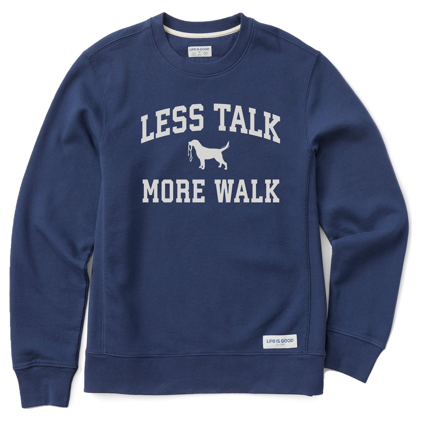 Men's Less Talk More Walk Arch Simply True Fleece Crew