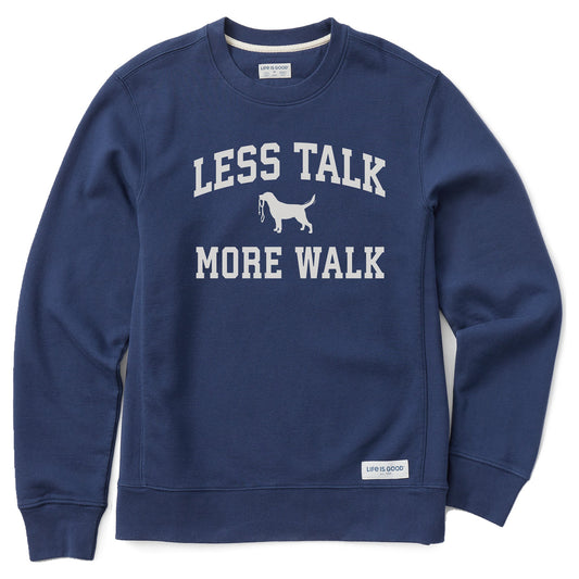 Men's Less Talk More Walk Arch Simply True Fleece Crew