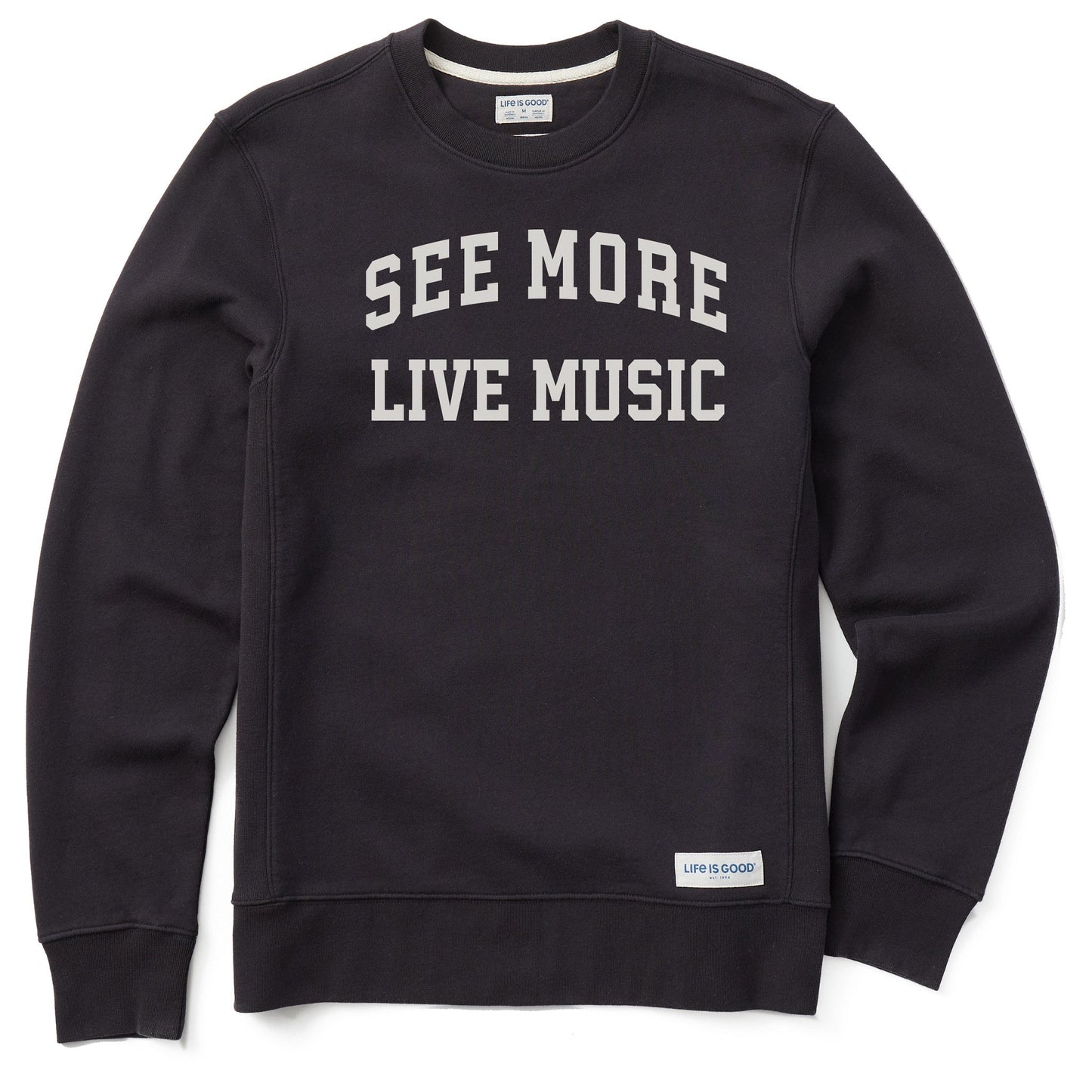 Men's See More Live Music Arch Simply True Fleece Crew