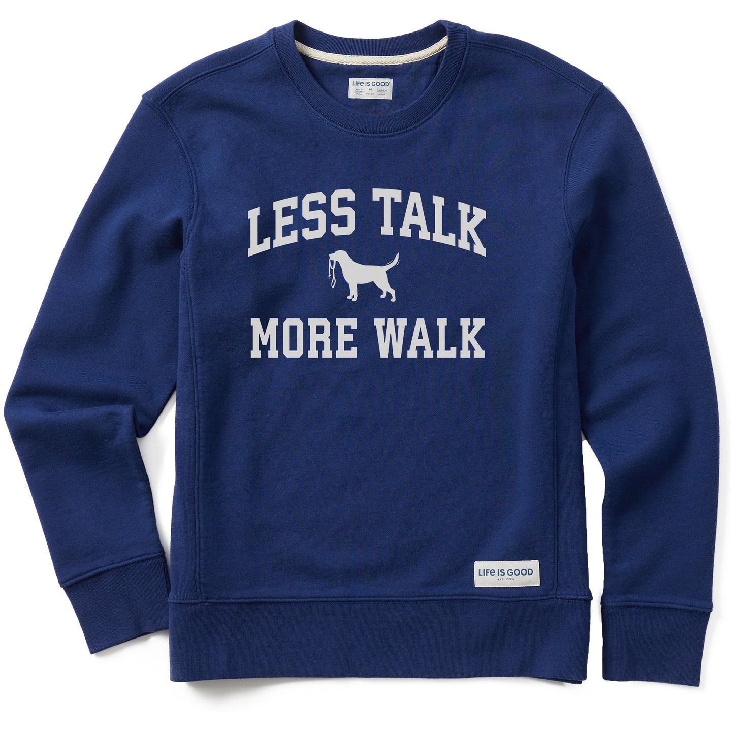 Women's Less Talk More Walk Arch Simply True Crew