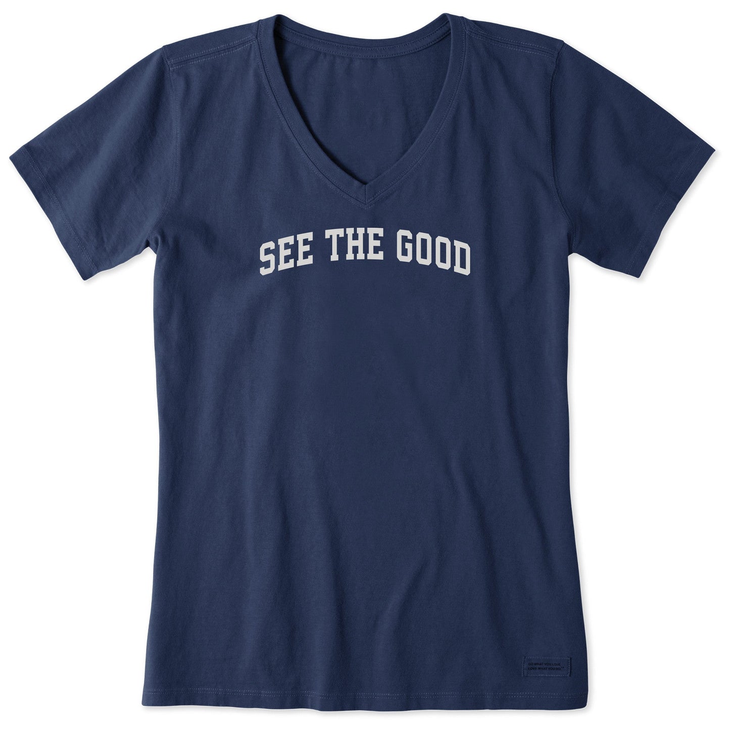 Women's See the Good Arch Short Sleeve Crusher Vee