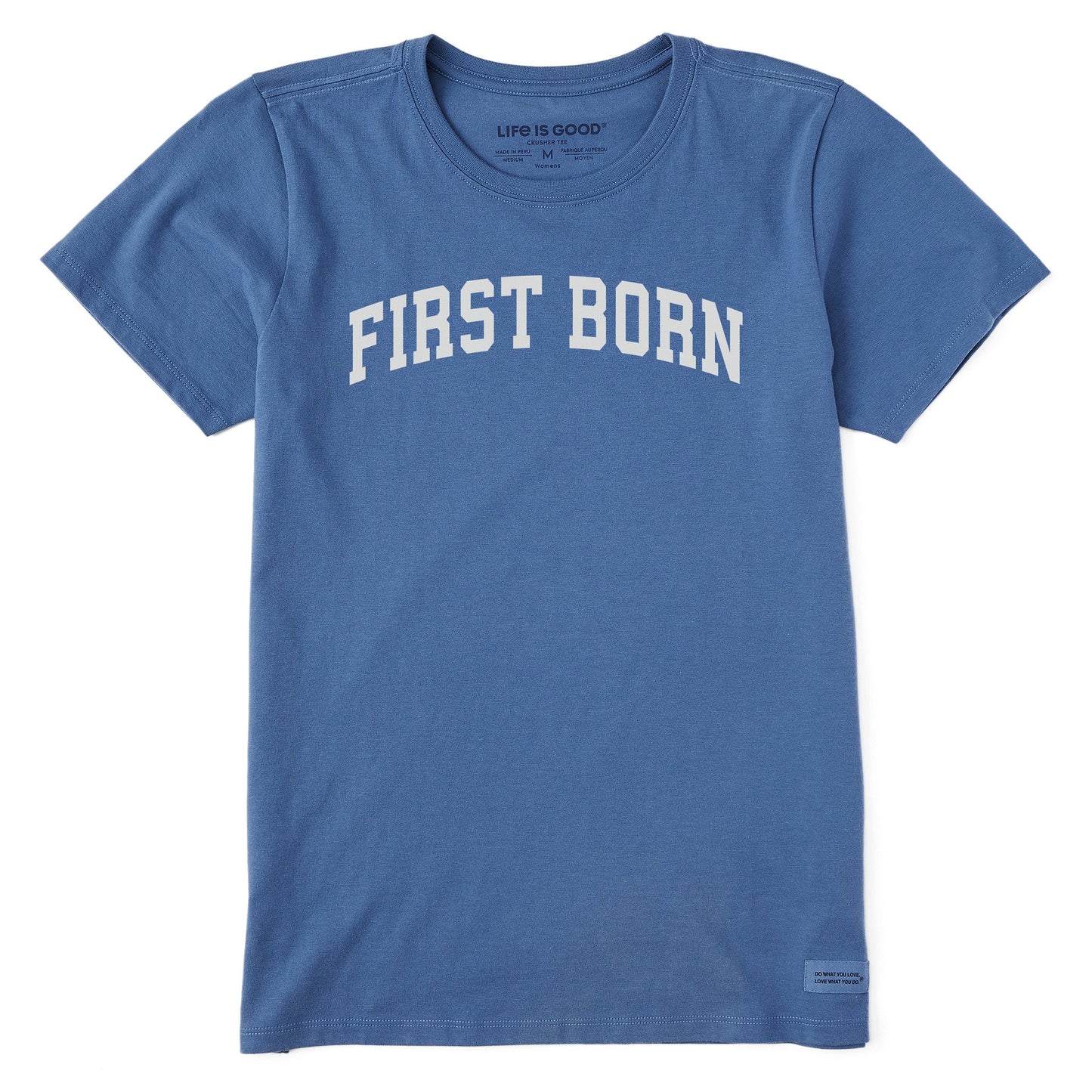 Women's First Born Arch Short Sleeve Crusher Tee