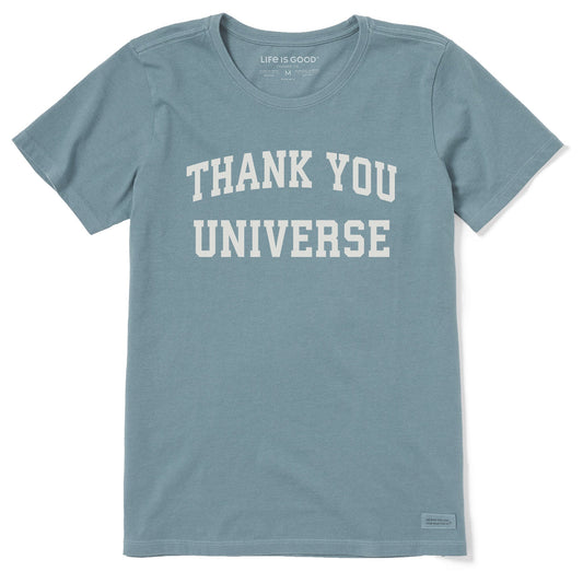 Women's Thank You Universe Arch Short Sleeve Crusher Tee