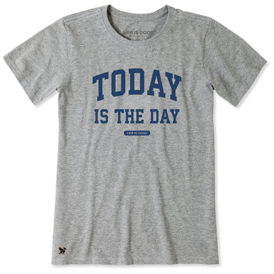 Women's Today is the Day Arch Short Sleeve Crusher Tee
