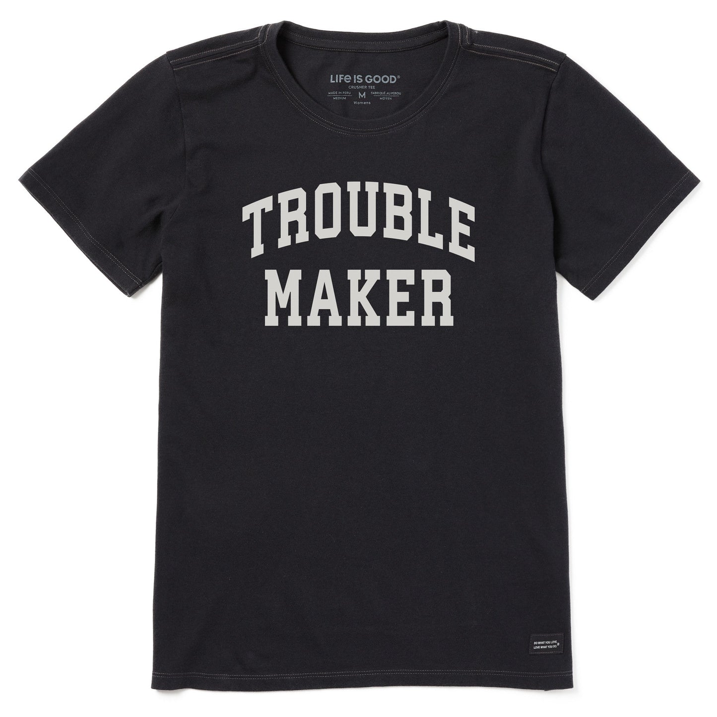 Women's Trouble Maker Arch Short Sleeve Crusher Tee
