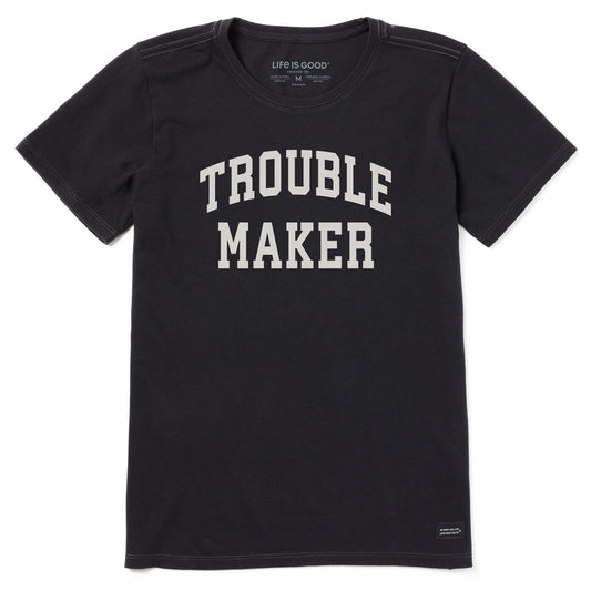 Women's Trouble Maker Arch Short Sleeve Crusher Tee
