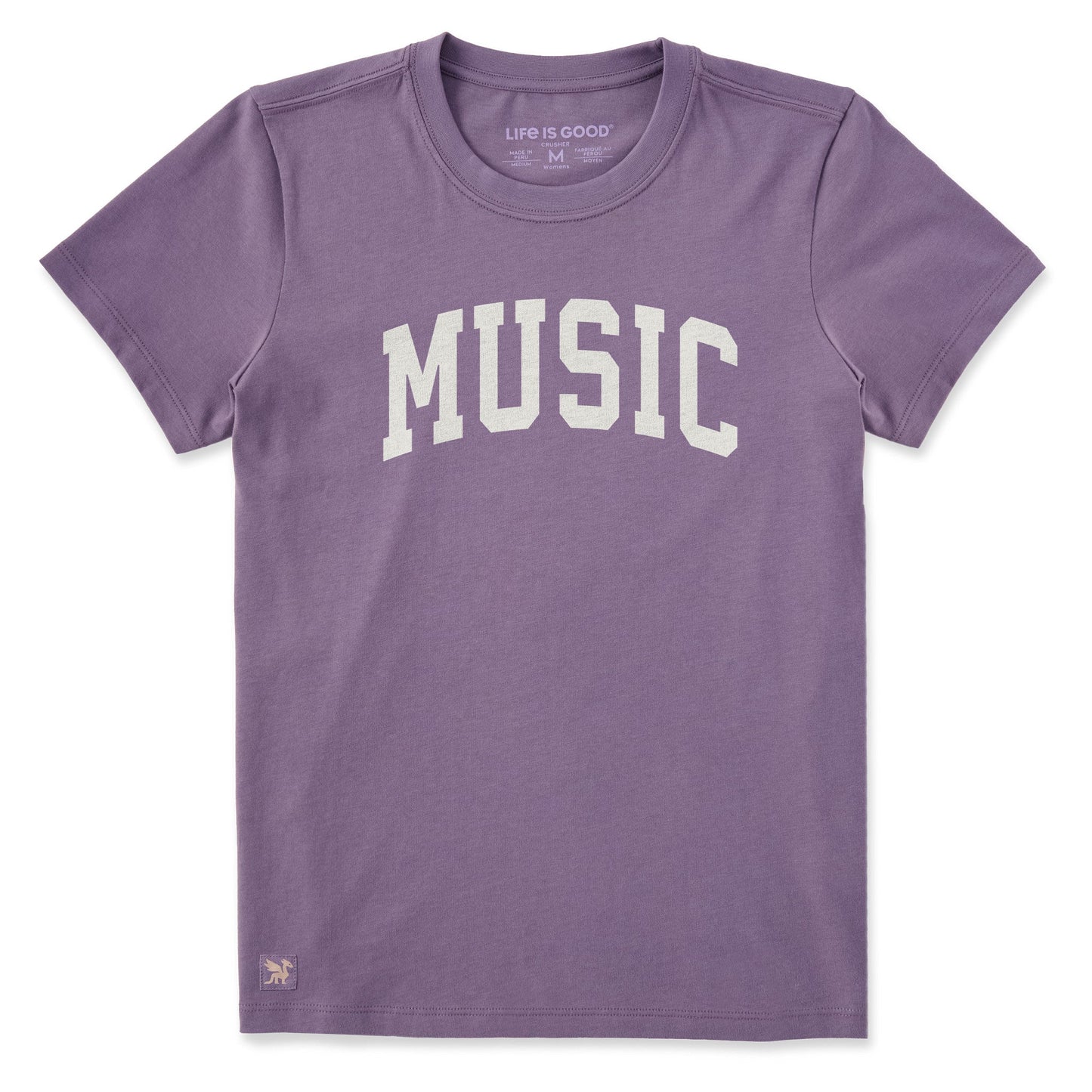 Women's Music Arch Short Sleeve Crusher Tee