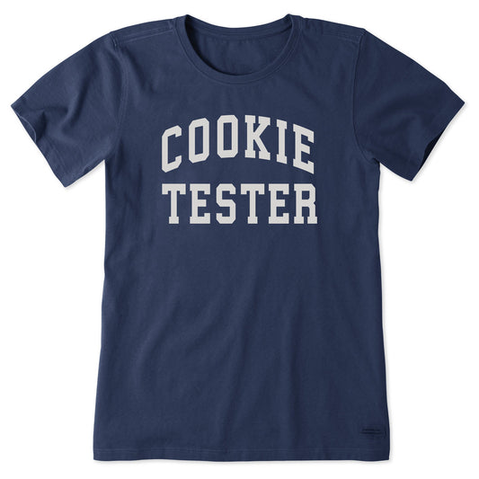 Women's Cookie Tester Arch Short Sleeve Crusher Tee