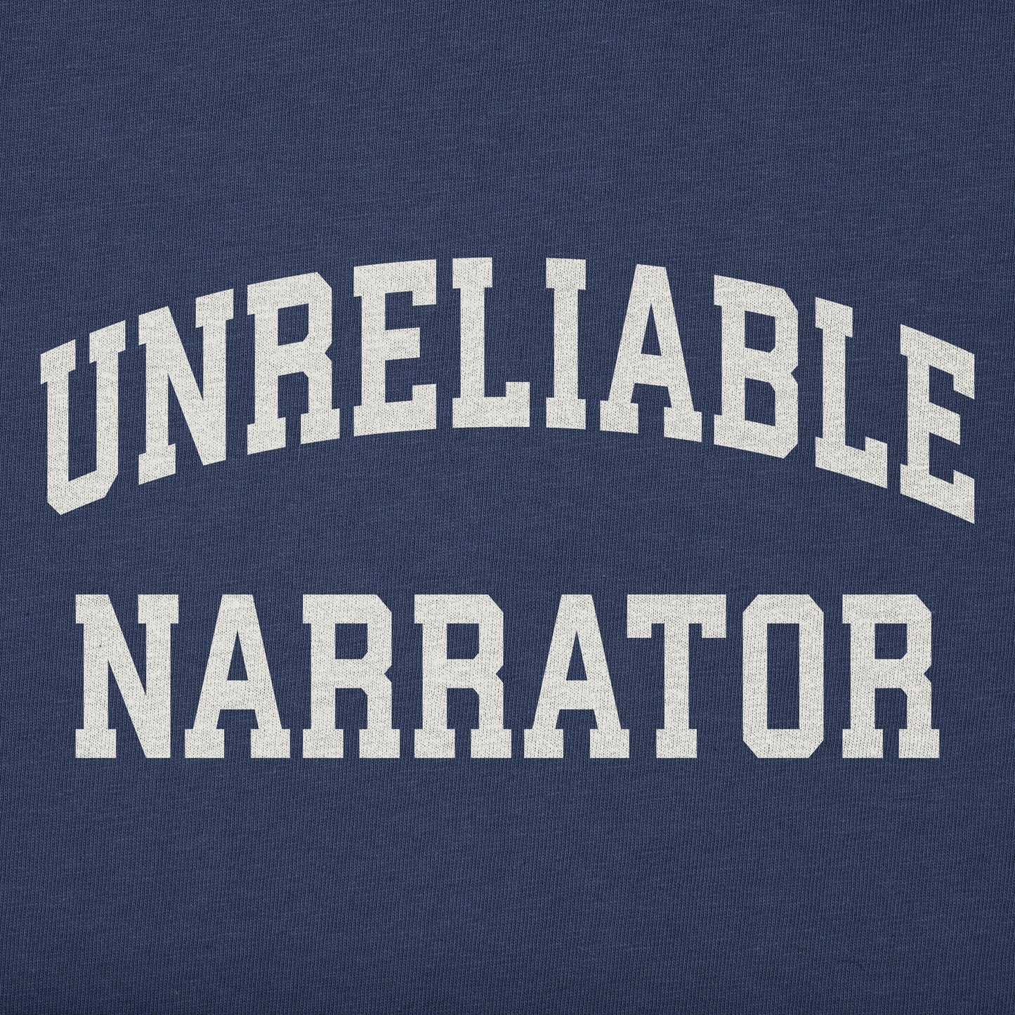 Women's Unreliable Narrator Arch Short Sleeve Crusher Tee