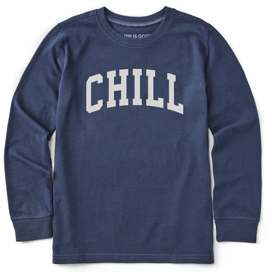 Kids Chill Arch Long Sleeve Crusher Tee