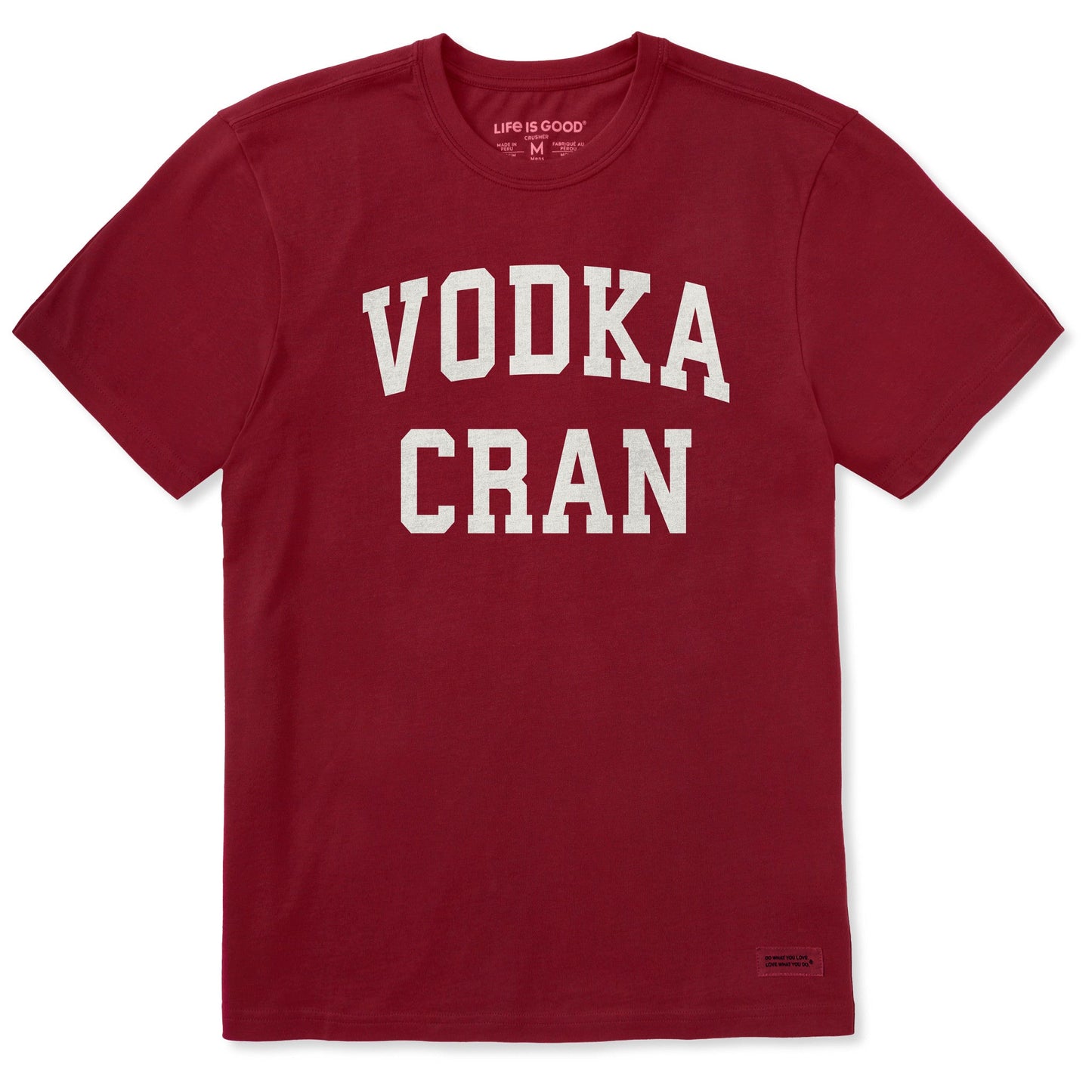 Men's Vodka Cran Arch Short Sleeve Crusher Tee