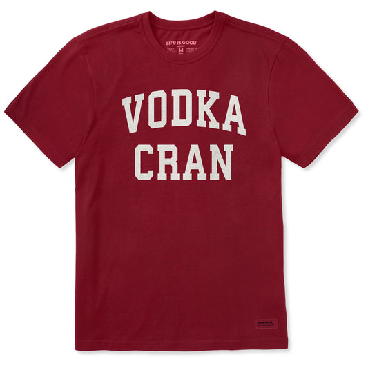 Men's Vodka Cran Arch Short Sleeve Crusher Tee