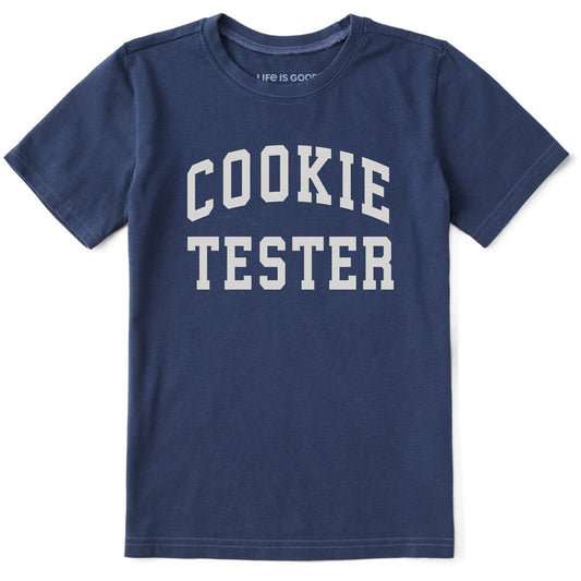 Kids Cookie Tester Arch Short Sleeve Crusher Tee