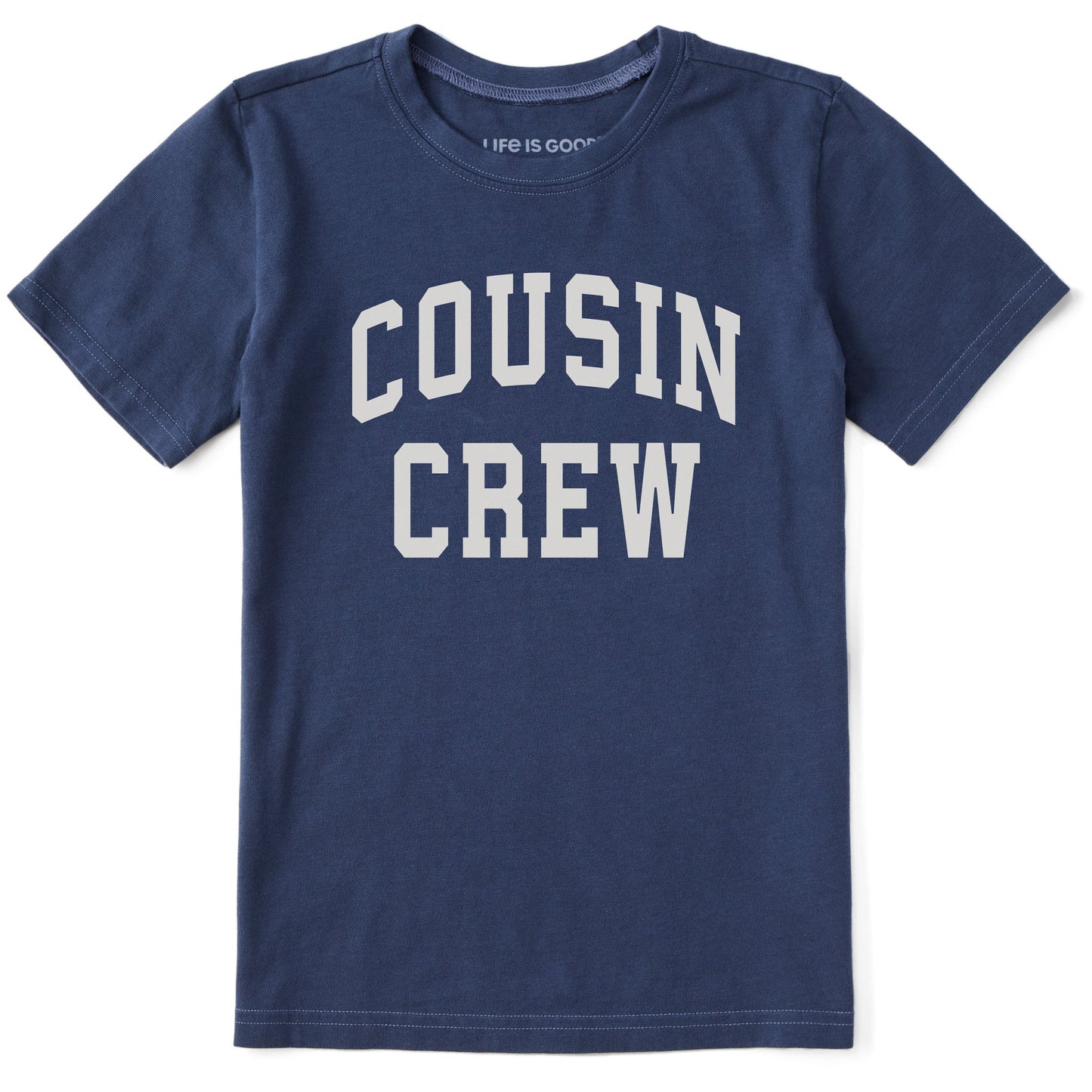 Kids Cousin Crew Arch Short Sleeve Crusher Tee