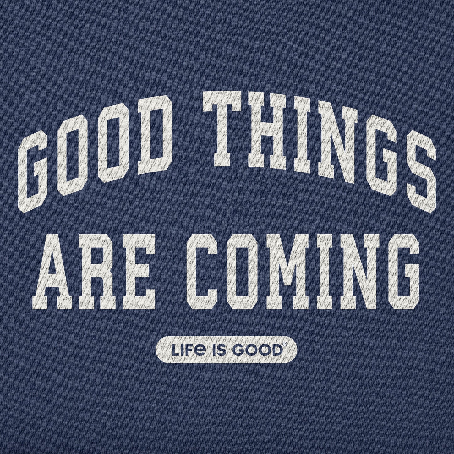 Women's Good Things are Coming Arch Short Sleeve Crusher Tee
