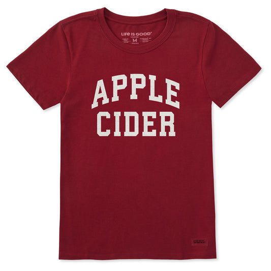 Women's Apple Cider Arch Short Sleeve Crusher Tee