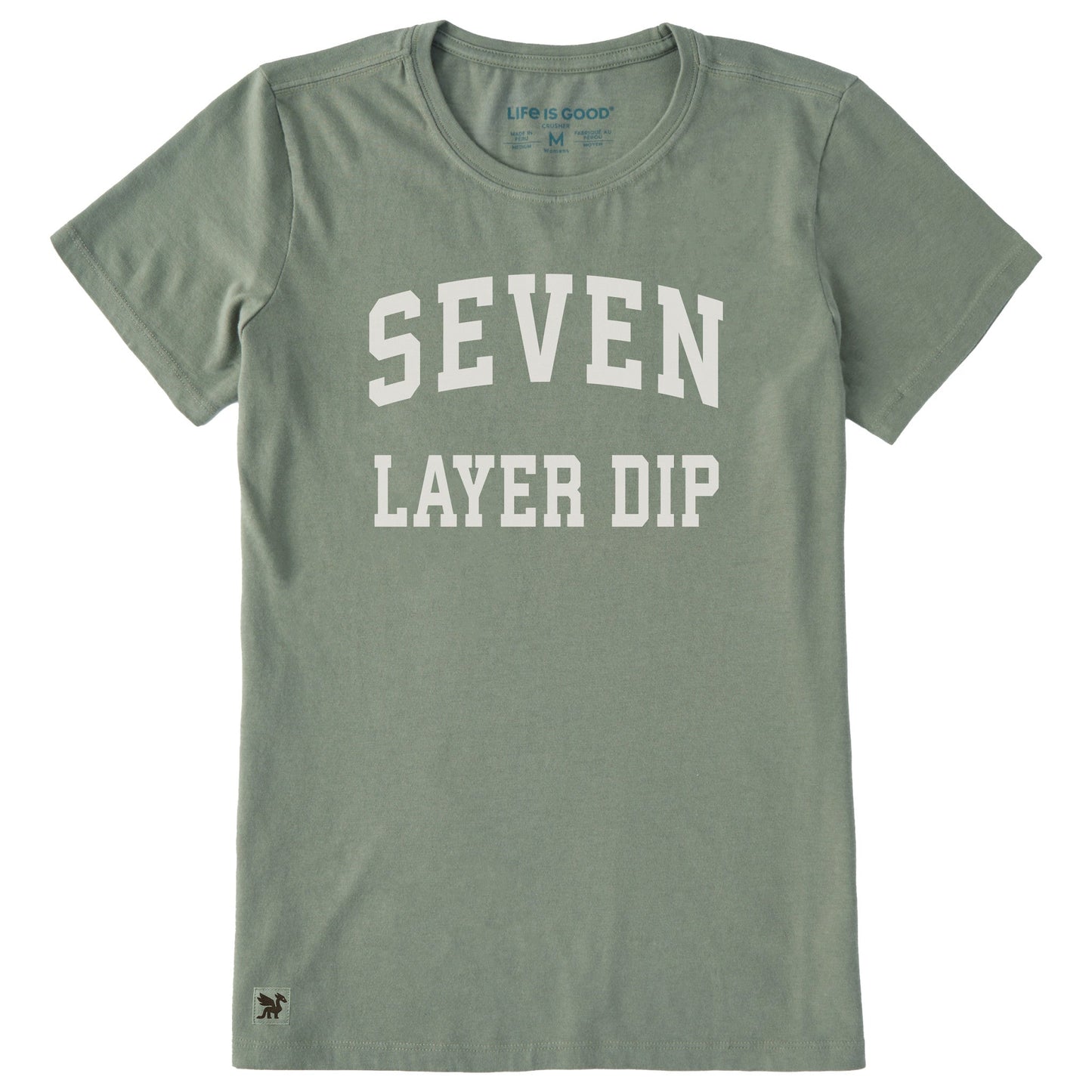 Women's Seven Layer Dip Arch Short Sleeve Crusher Tee