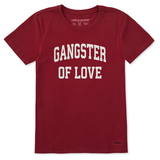 Women's Gangster of Love Arch Short Sleeve Crusher Tee