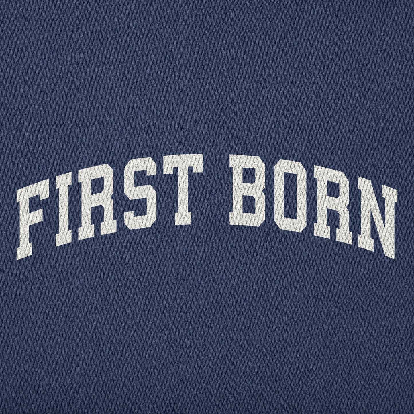 Toddler First Born Arch Short Sleeve Crusher Tee