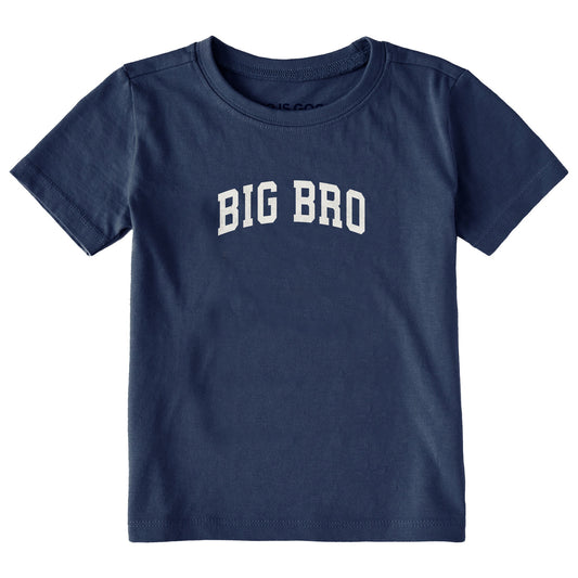 Toddler Big Bro Arch Short Sleeve Crusher Tee