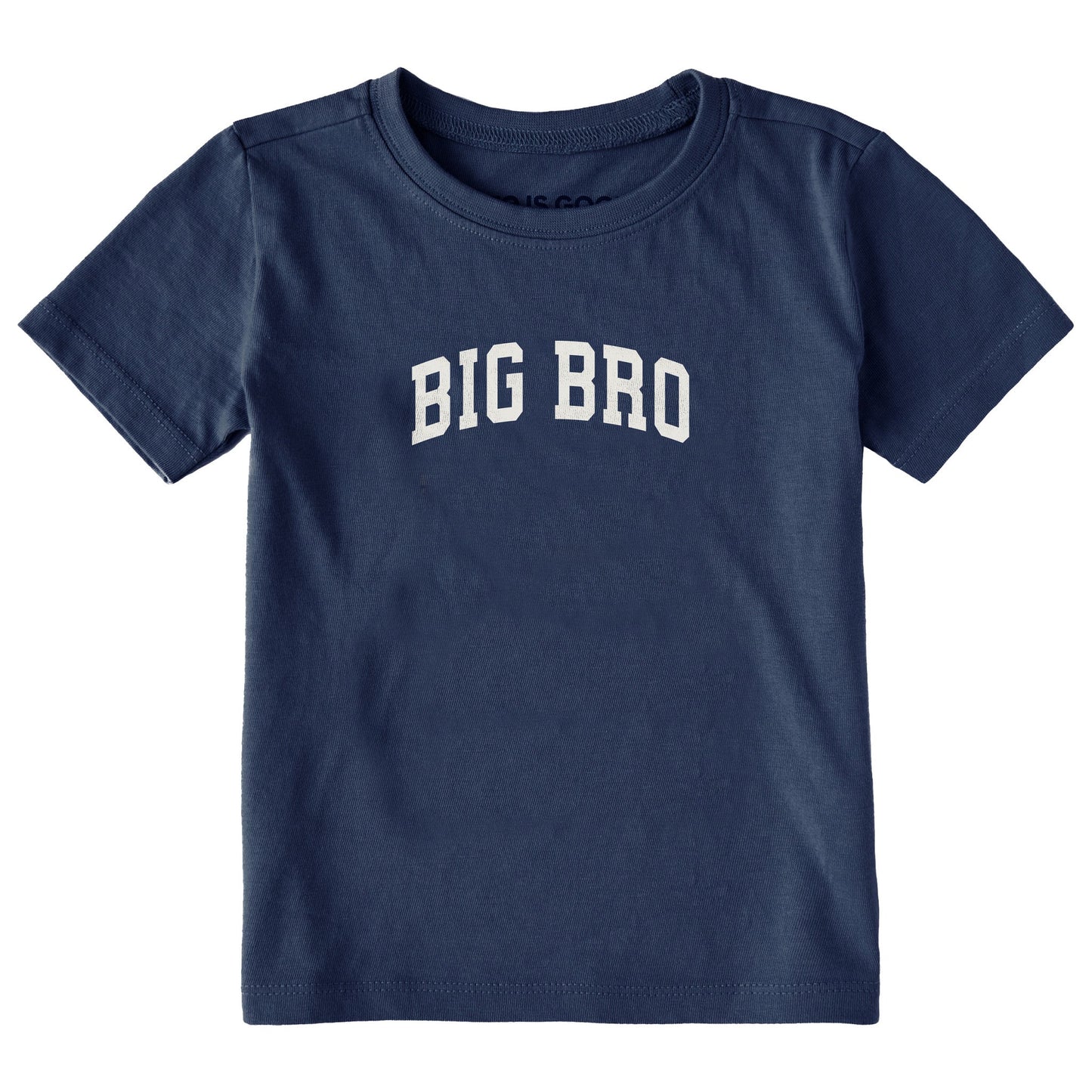 Toddler Big Bro Arch Short Sleeve Crusher Tee