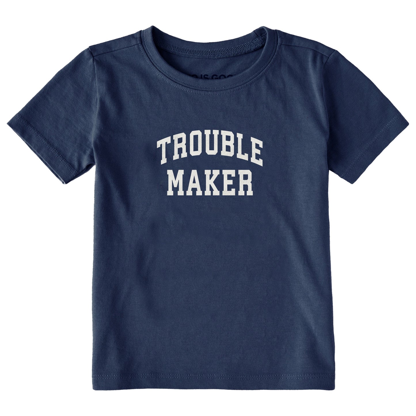 Toddler Trouble Maker Arch Short Sleeve Crusher Tee