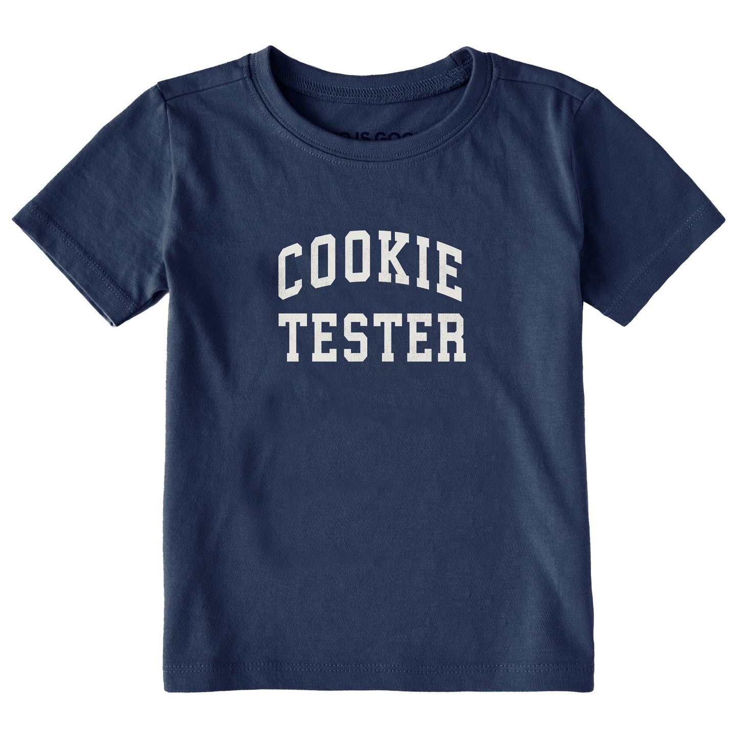 Toddler Cookie Tester Arch Short Sleeve Crusher Tee