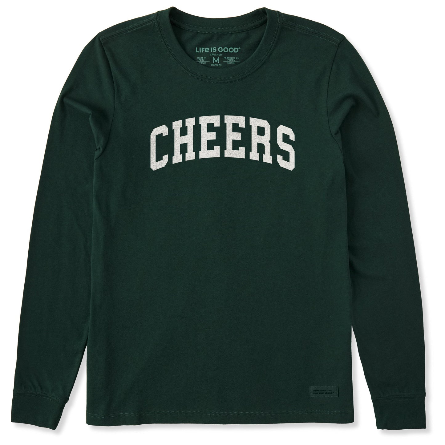 Women's Cheers Arch Long Sleeve Crusher Tee
