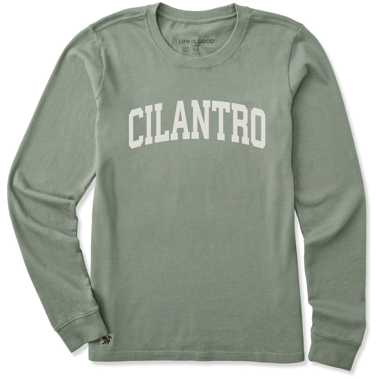 Women's Cilantro Arch Long Sleeve Crusher Tee