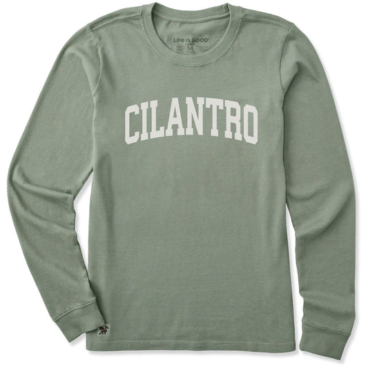 Women's Cilantro Arch Long Sleeve Crusher Tee