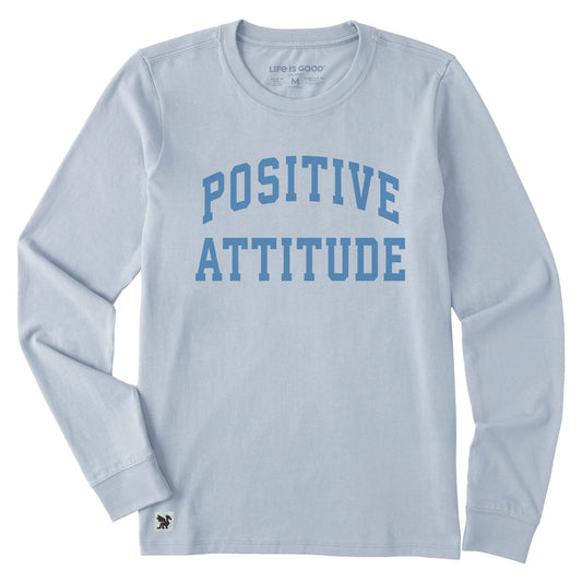 Women's Positive Attitude Arch Long Sleeve Crusher Tee