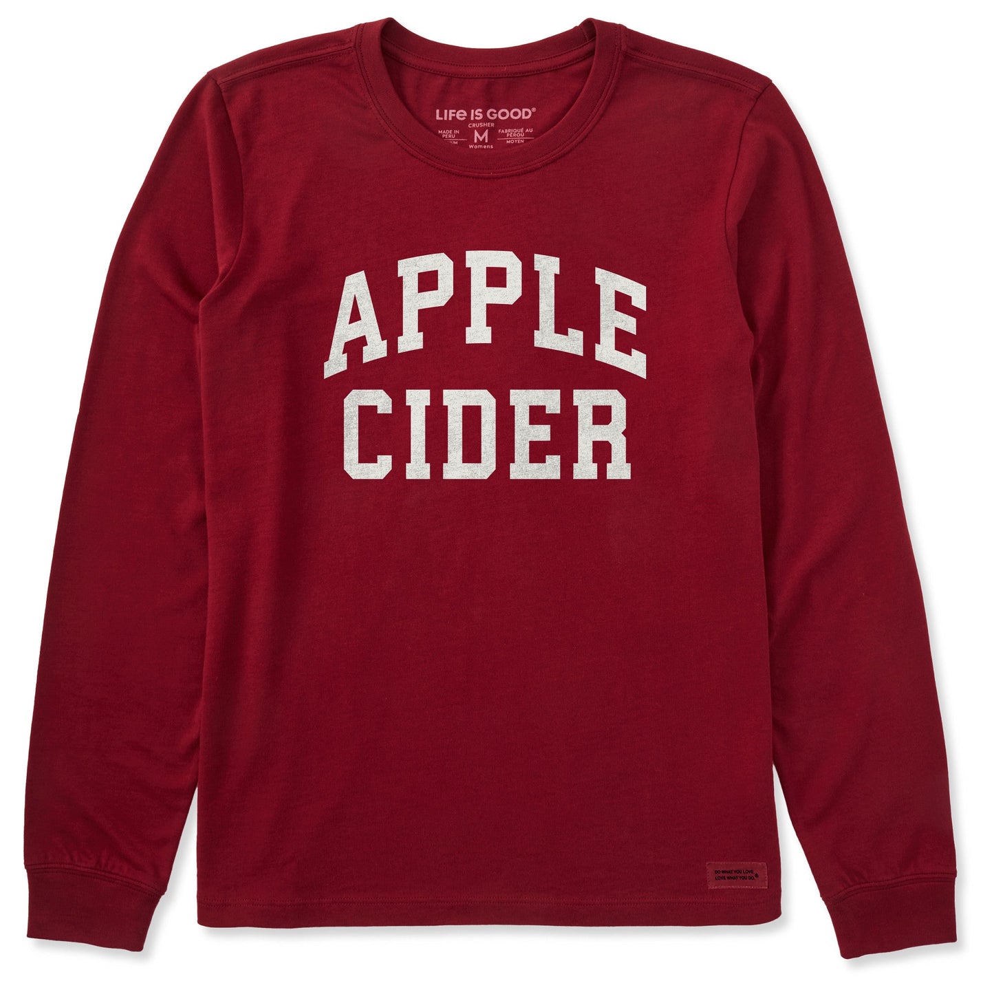 Women's Apple Cider Arch Long Sleeve Crusher Tee