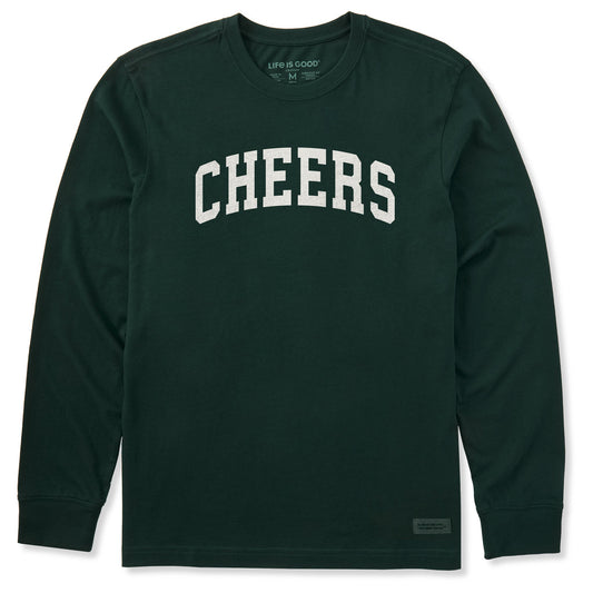 Men's Cheers Arch Long Sleeve Crusher Tee