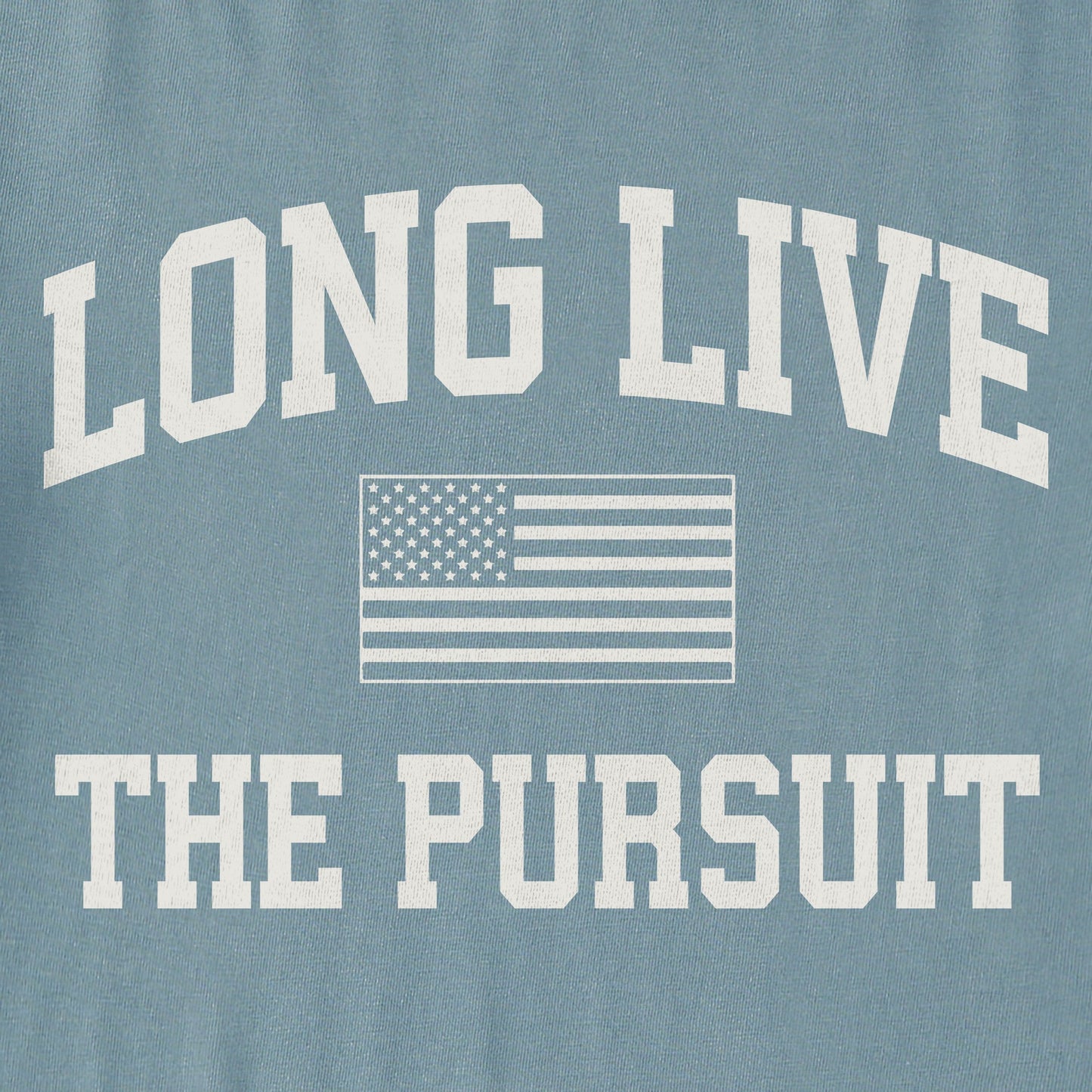 Men's Long Live the Pursuit Arch Long Sleeve Crusher Tee