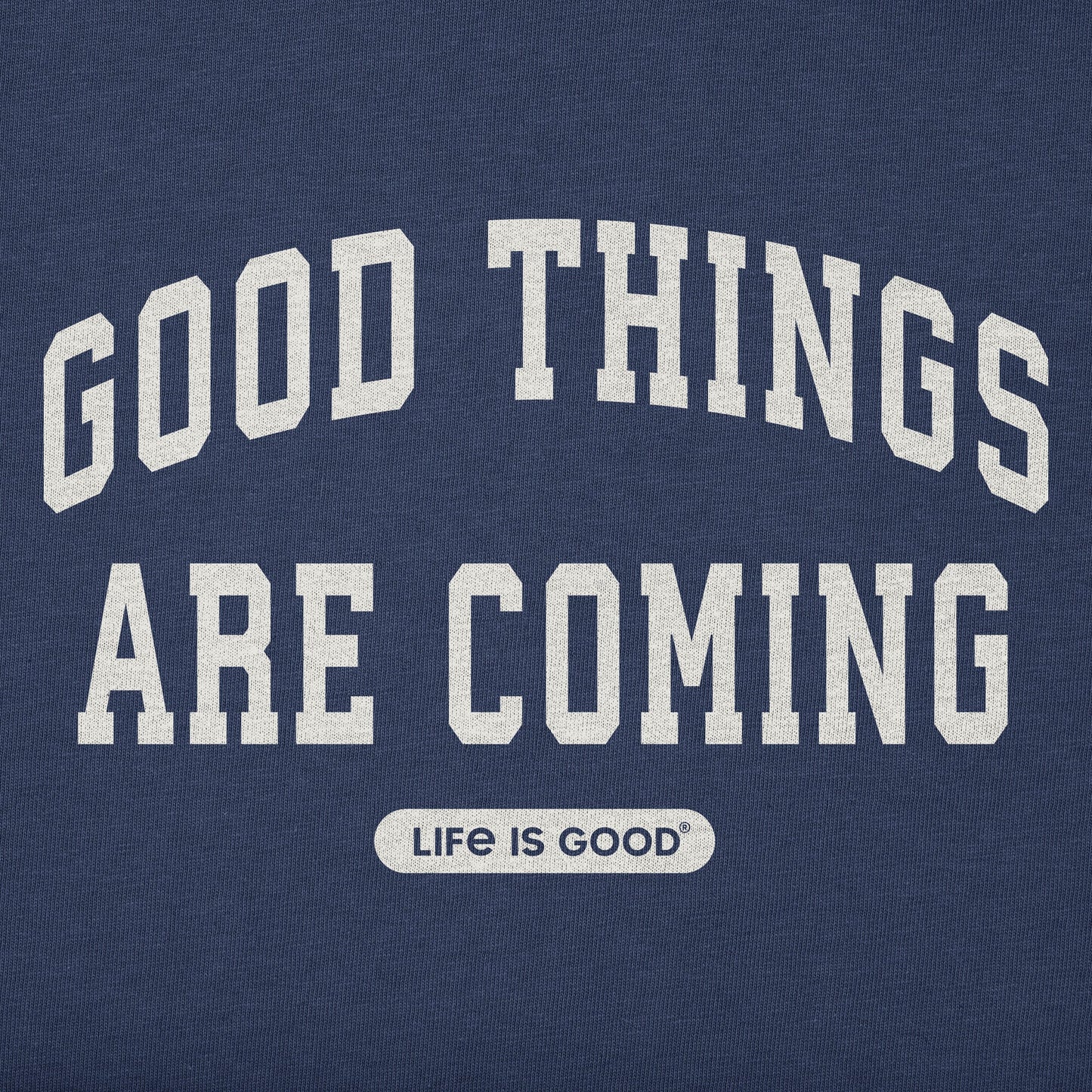 Men's Good Things are Coming Arch Long Sleeve Crusher Tee