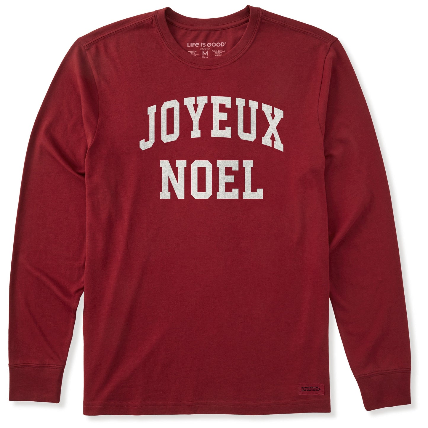 Men's Joyeux Noel Arch Long Sleeve Crusher Tee