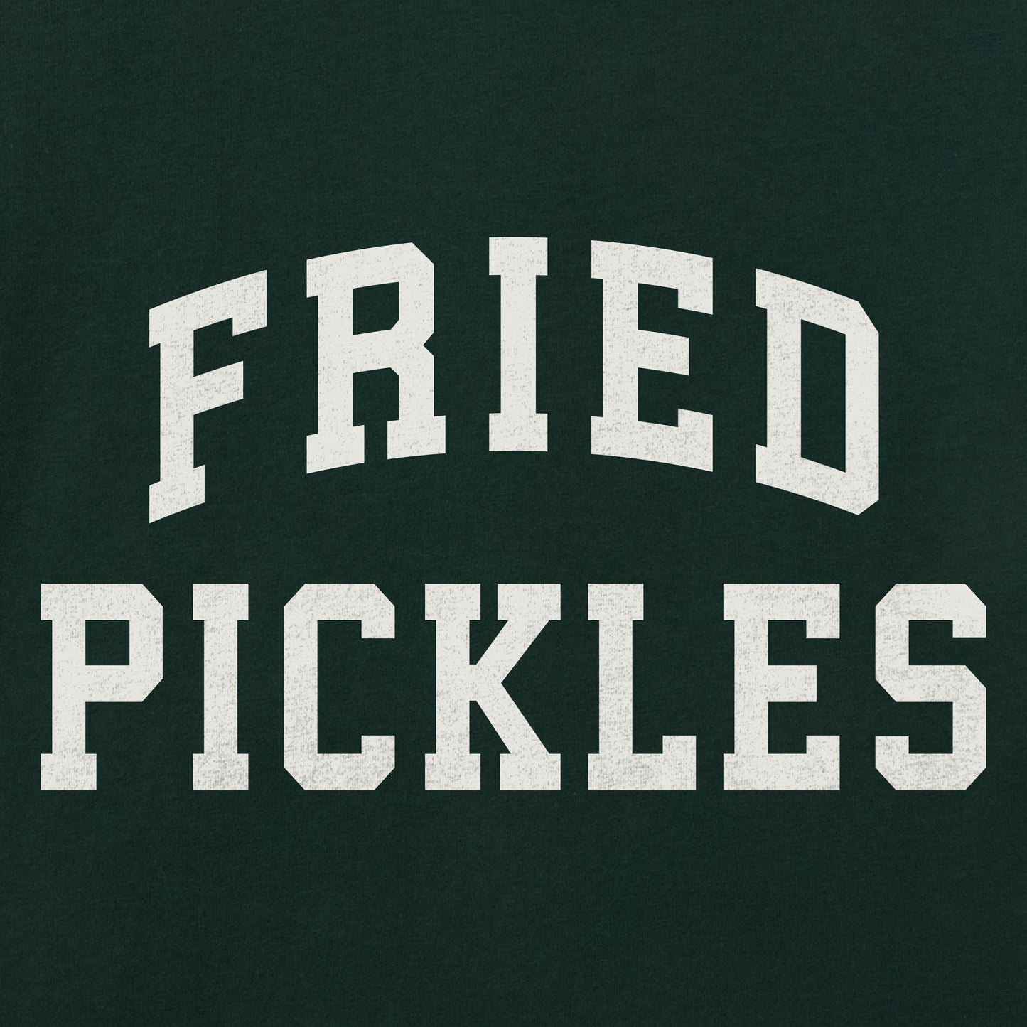 Men's Fried Pickles Arch Short Sleeve Crusher Tee