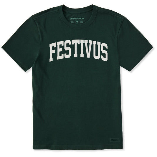 Men's Festivus Arch Short Sleeve Crusher Tee
