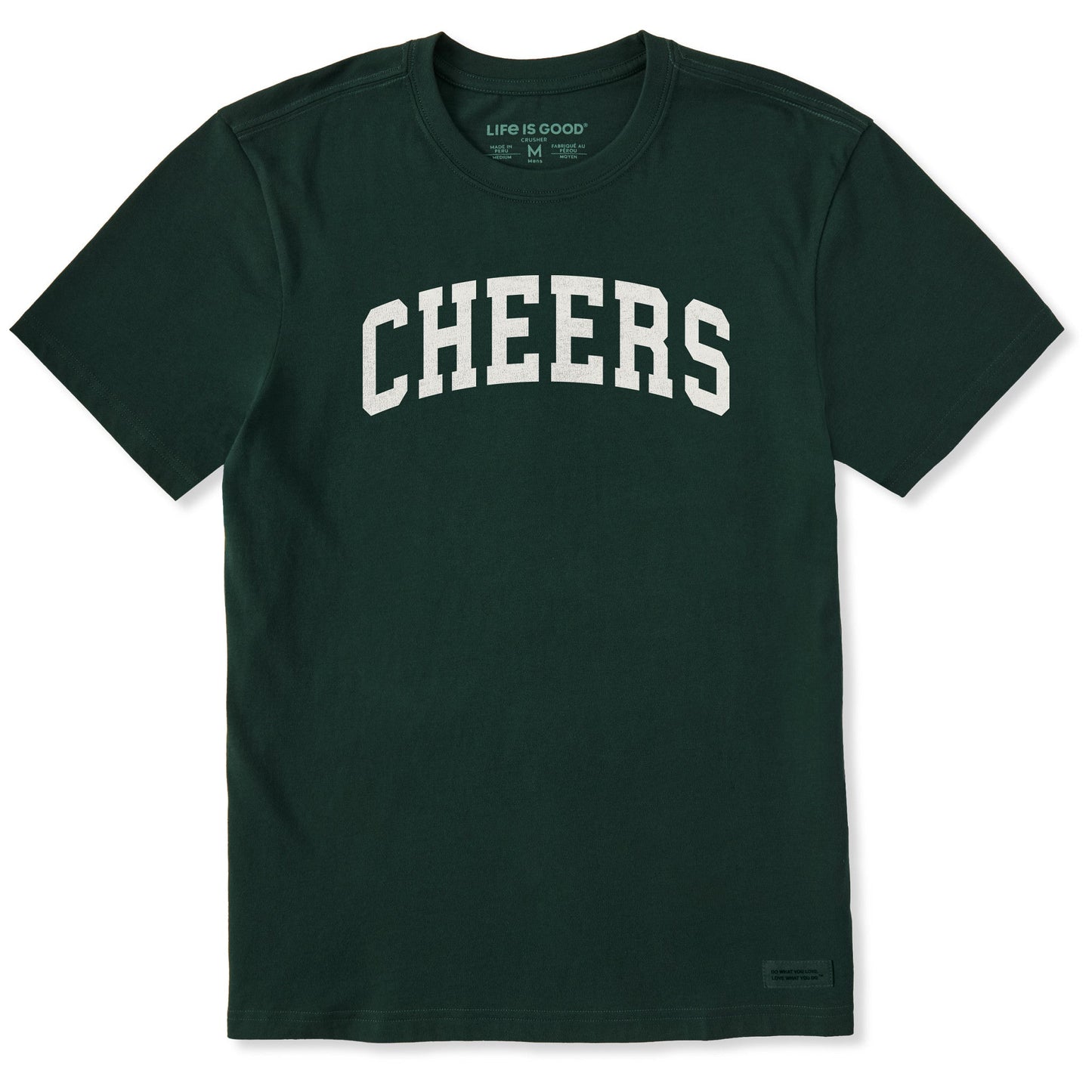 Men's Cheers Arch Short Sleeve Crusher Tee