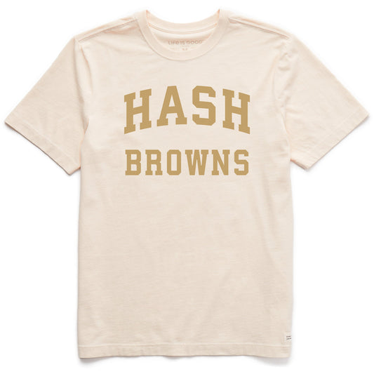 Men's Hash Browns Arch Short Sleeve Crusher Tee