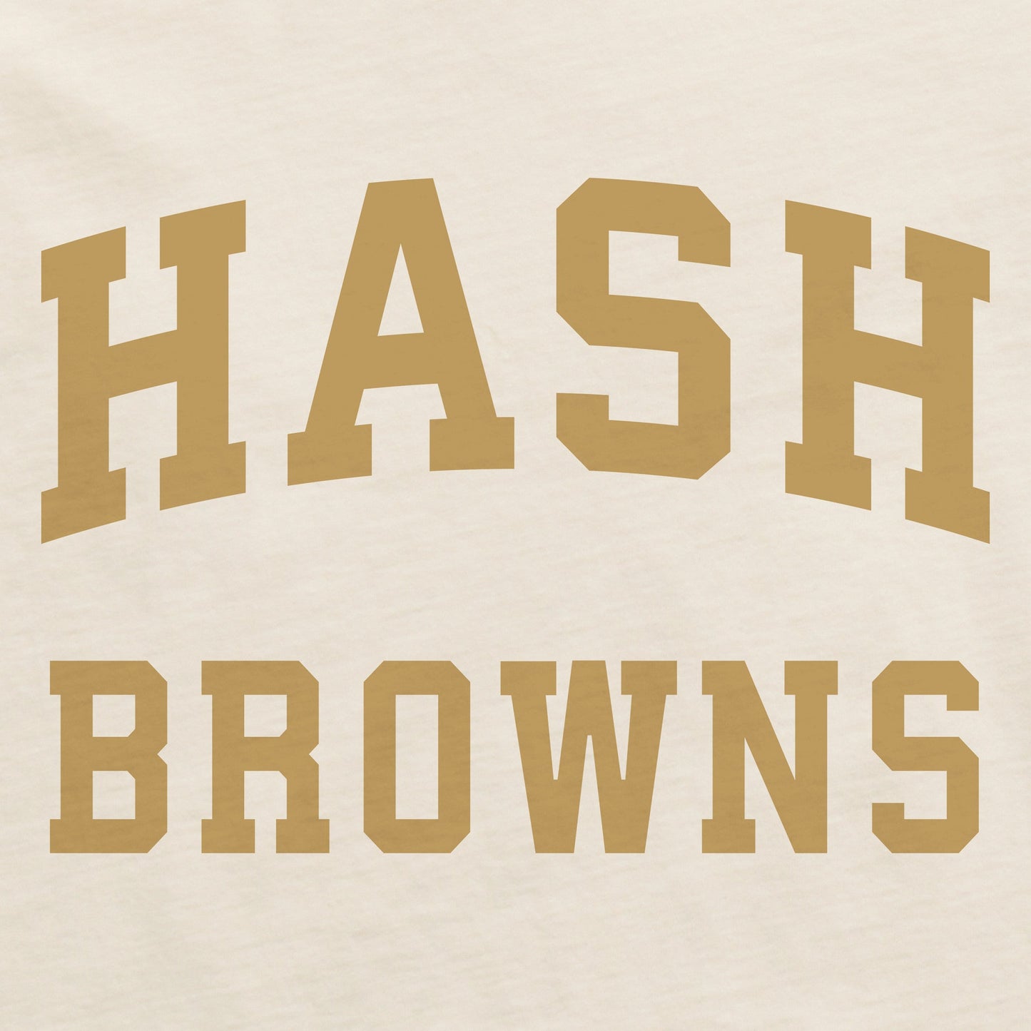 Men's Hash Browns Arch Short Sleeve Crusher Tee