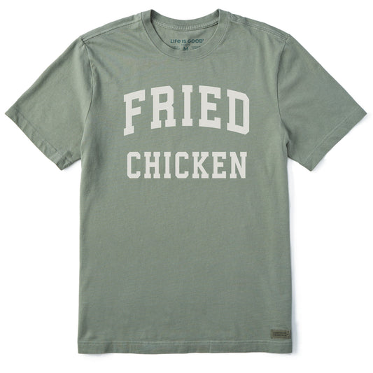 Men's Fried Chicken Arch Short Sleeve Crusher Tee